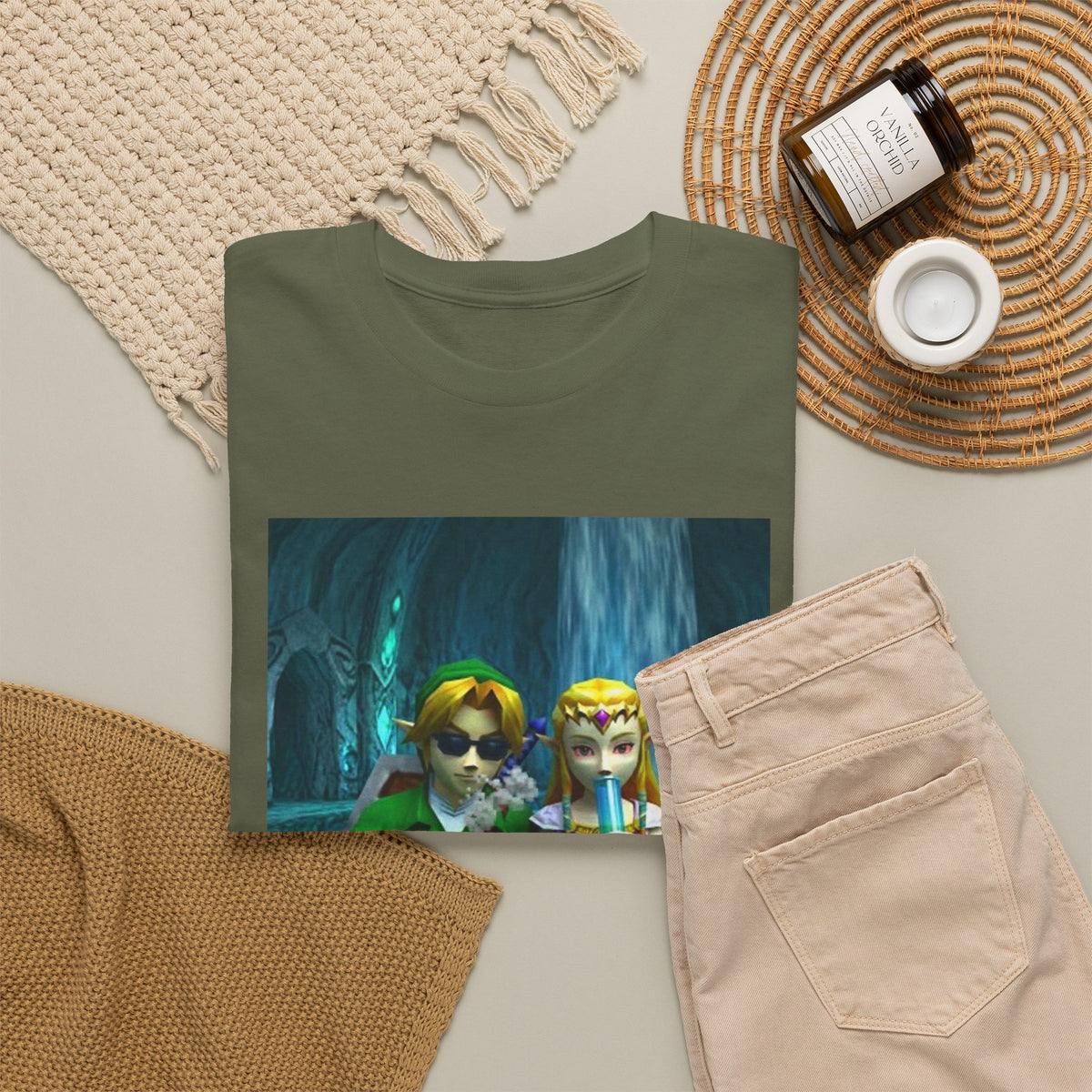 Link And Zelda Hitting The Stash