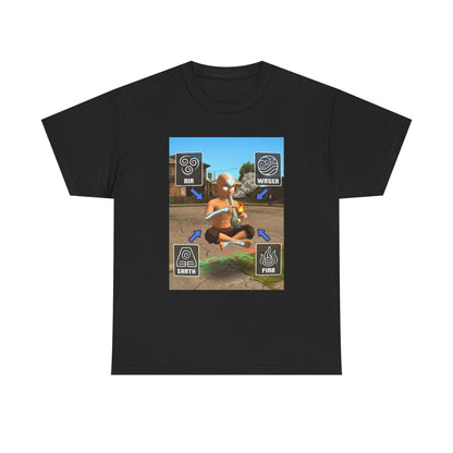 Avatar Character Floating While Smoking Bong Tee