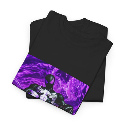 Symbiote Spider-Man Chilling with Lean Tee