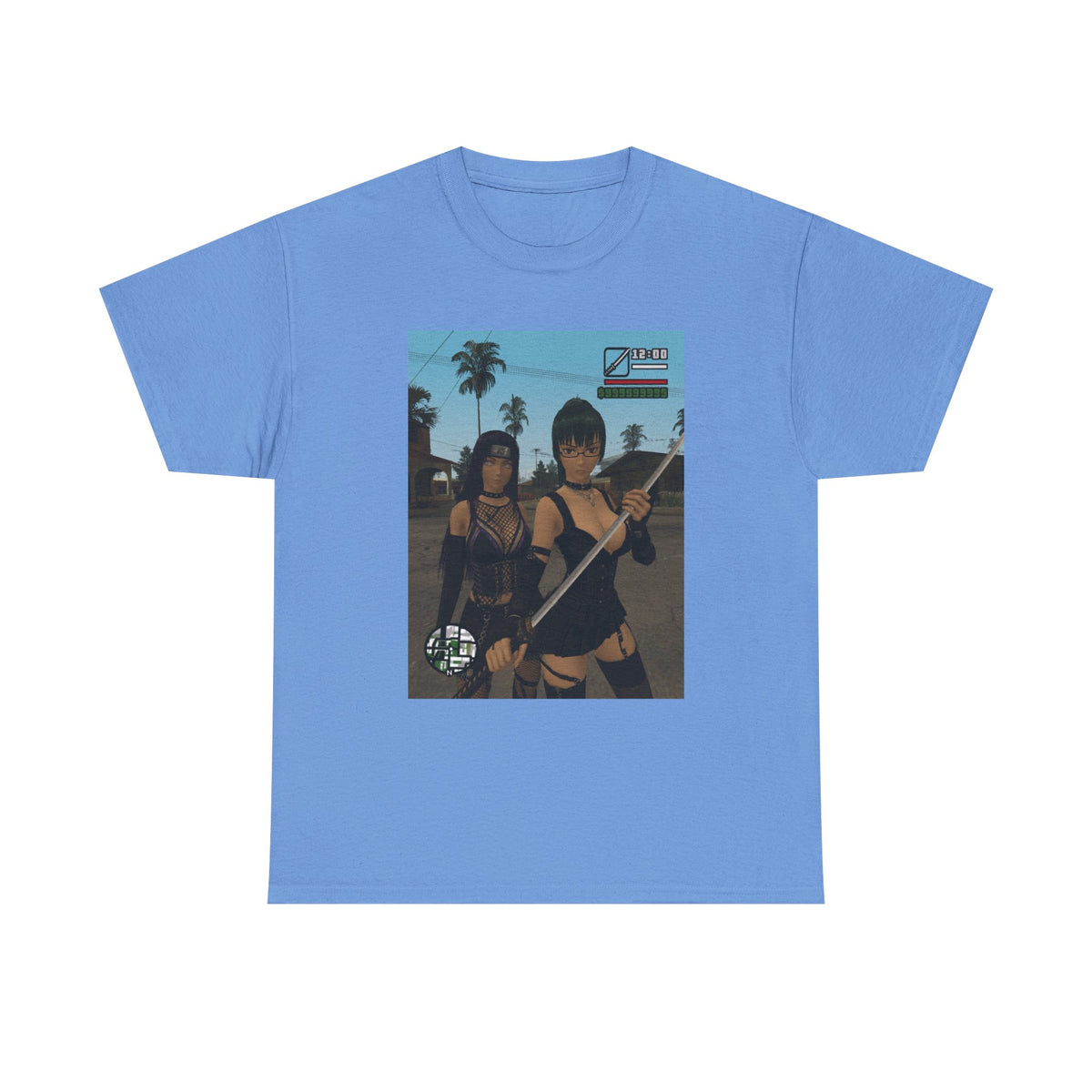 GTA-Inspired Girls With Katanas Tee