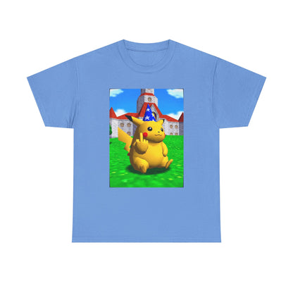 Salty Pikachu Giving The Middle Finger Tee
