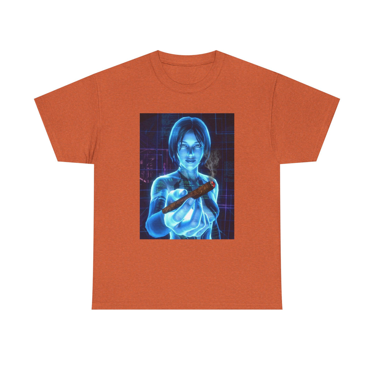 Holographic AI Offering You A Blunt Tee