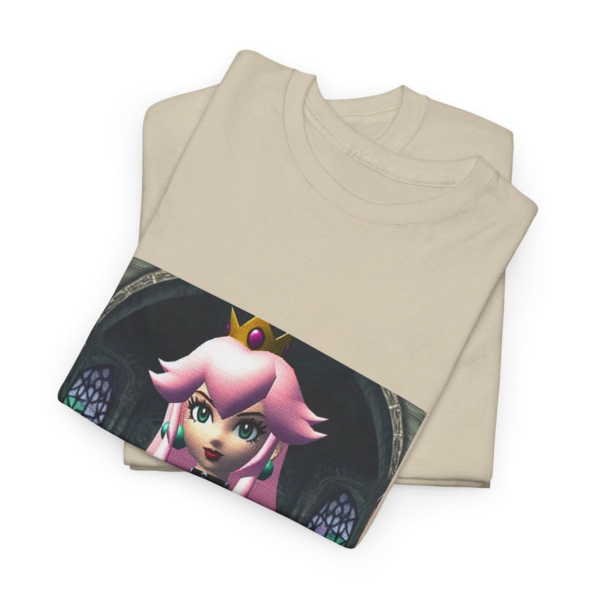 Goth Princess Peach In The Castle Tee