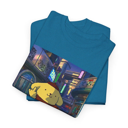 Pompompurin Flips Off The City