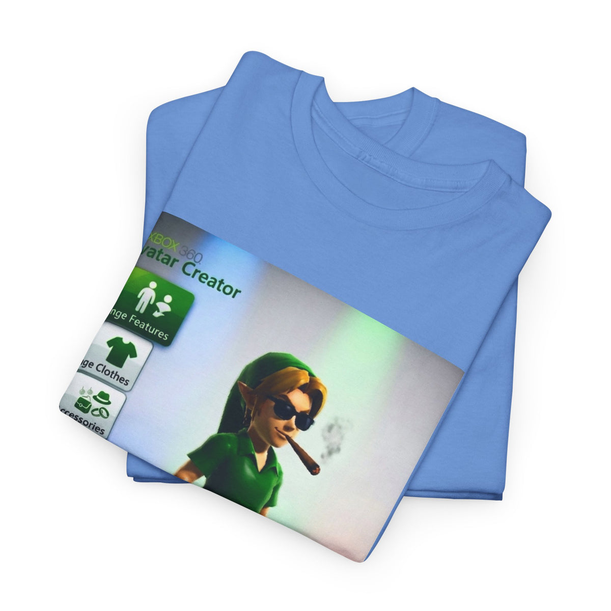 Xbox Avatar Link Smoking Blunt Tee