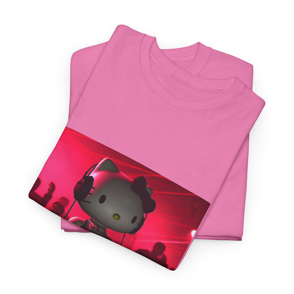 Hello Kitty DJing At The Club Tee