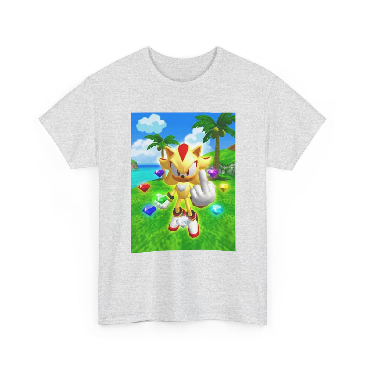 Super Shadow Flipping The Bird Tee