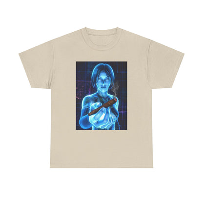 Holographic AI Offering You A Blunt Tee