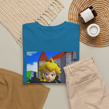 Princess Peach Flipping Off With Mario