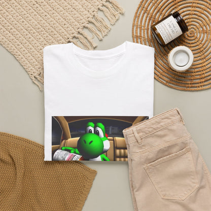 Yoshi Pouring Lean In Car Tee