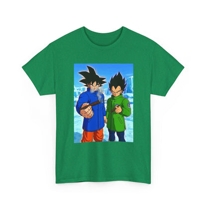 Goku and Vegeta Smoking in the Snow Tee