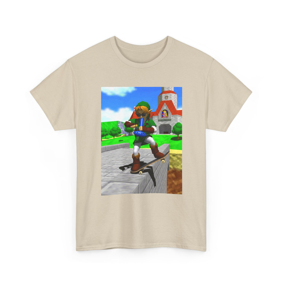 Stoner Link On Skateboard With Ocarina Bong