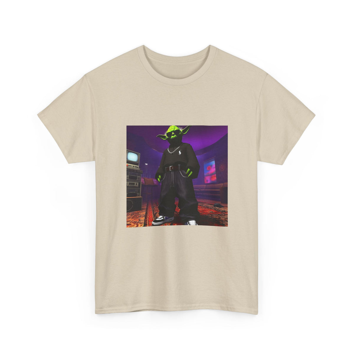 Yoda Drip Master In The Purple Room Tee
