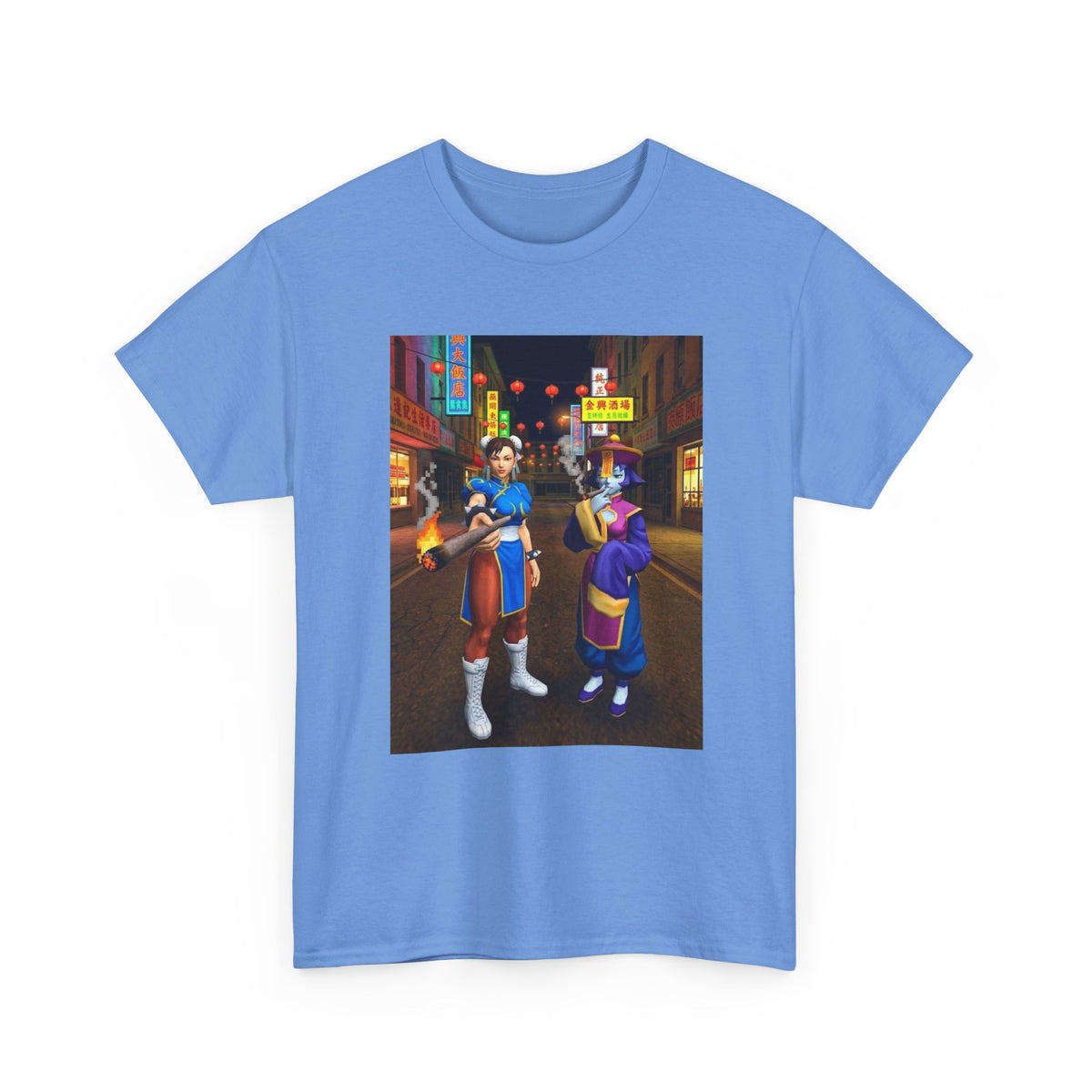 Chun-Li And Hsien-Ko Getting High In Chinatown