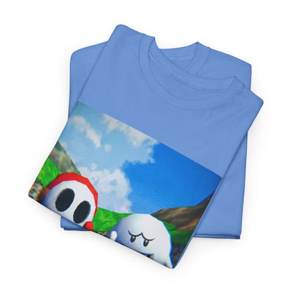 Shy Guy And Boo Flipping Off Tee