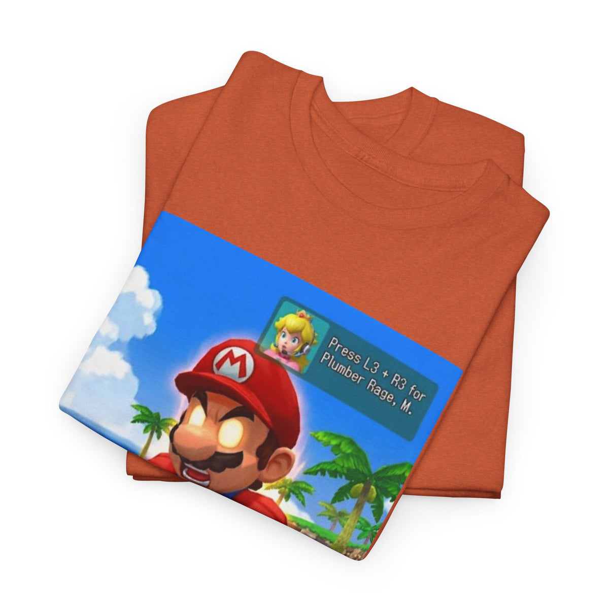 Mario's Plumber Rage Beach Tee