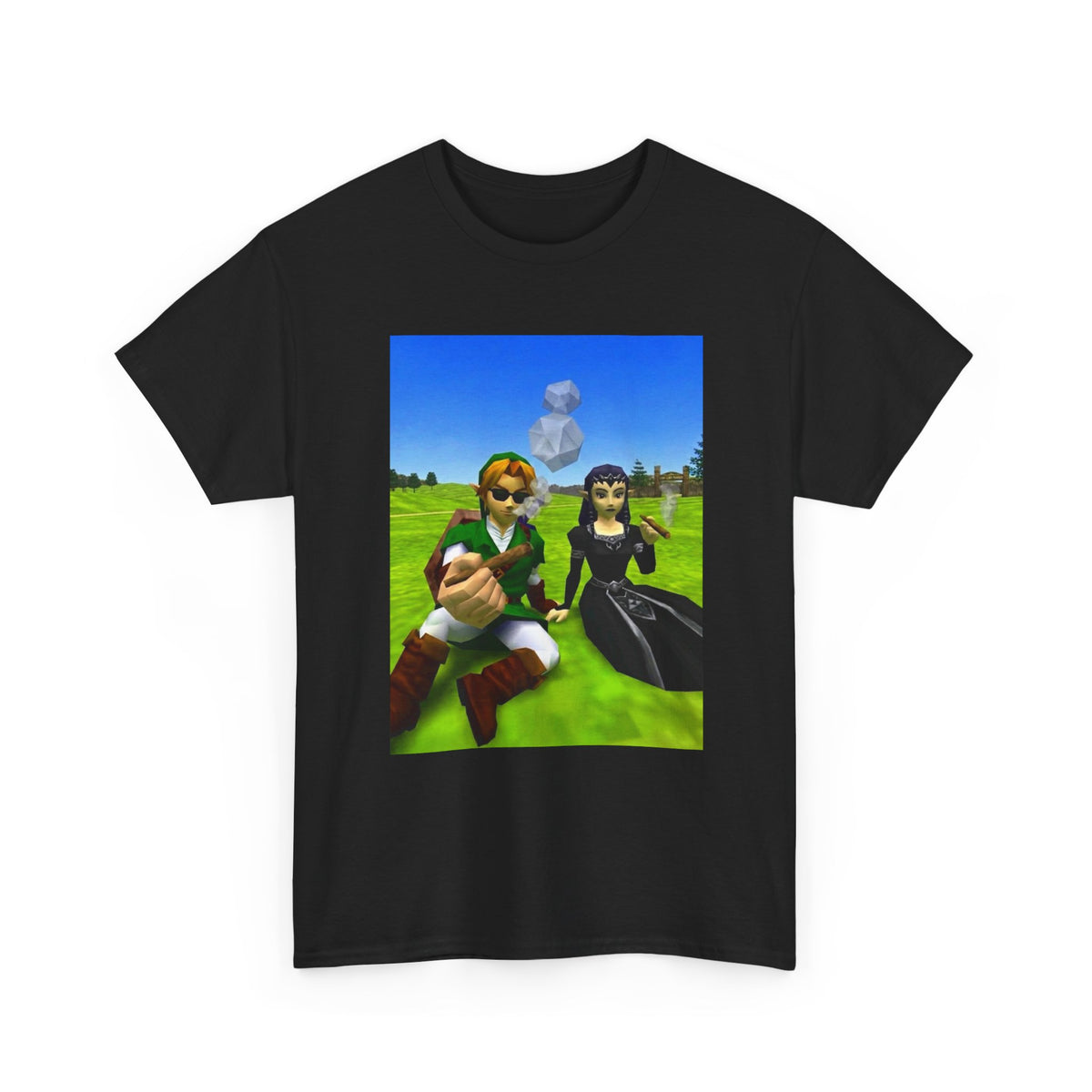 Link And Malon Chillin' At Lon Lon Ranch