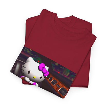 Hello Kitty Pouring Lean In Car Tee