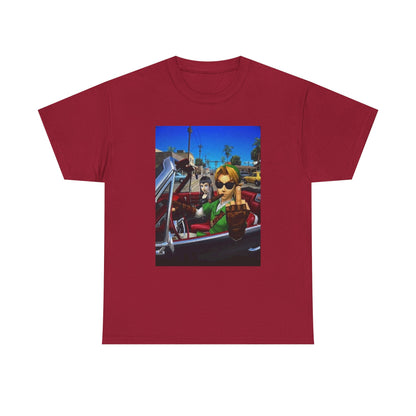 Link Flipping The Bird In Convertible Tee