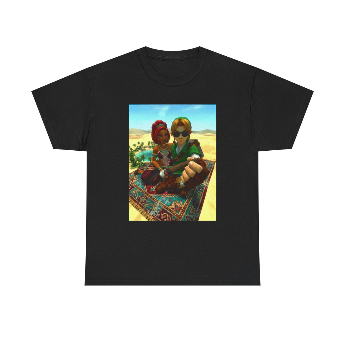 Link And Nabooru Chillin' Desert Oasis Tee