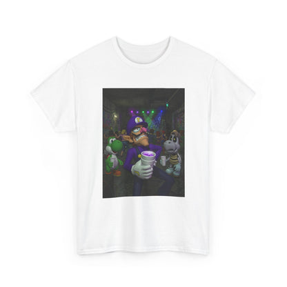 Waluigi, Yoshi, And Dry Bones Clubbin' Tee