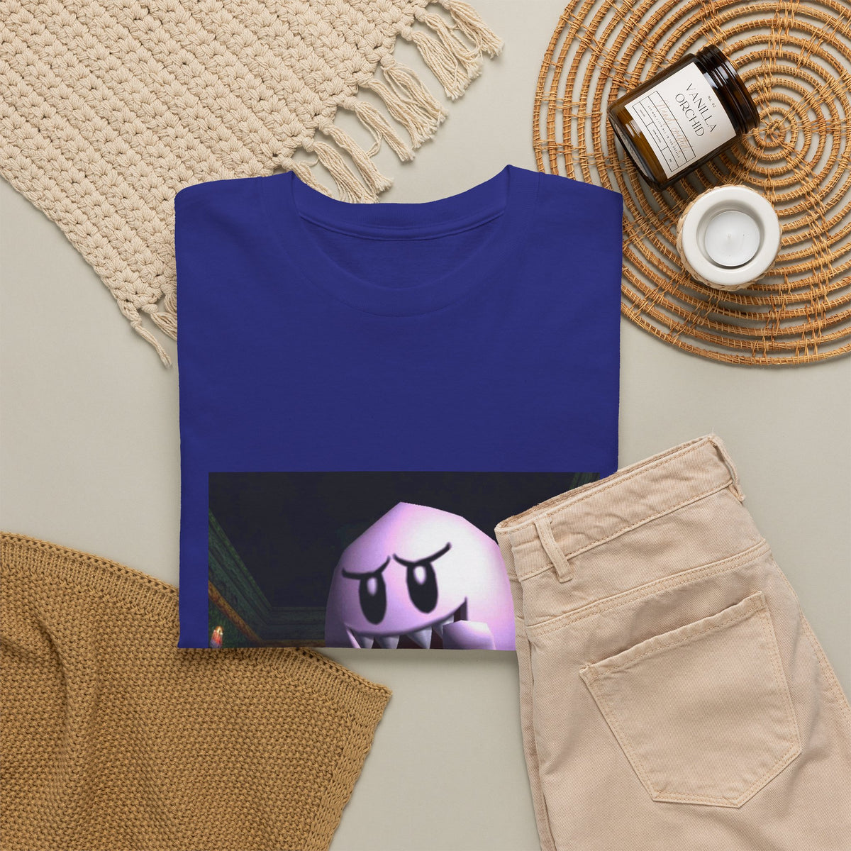 King Boo Flipping Mario The Bird Tee