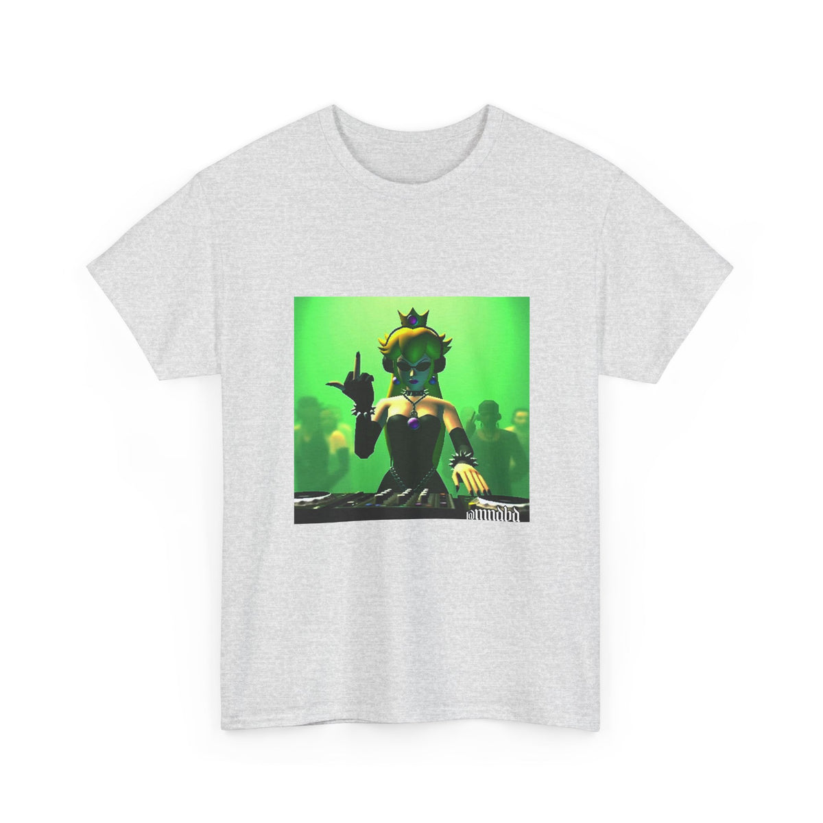 Gothic Peach DJ Flipping The Bird Tee