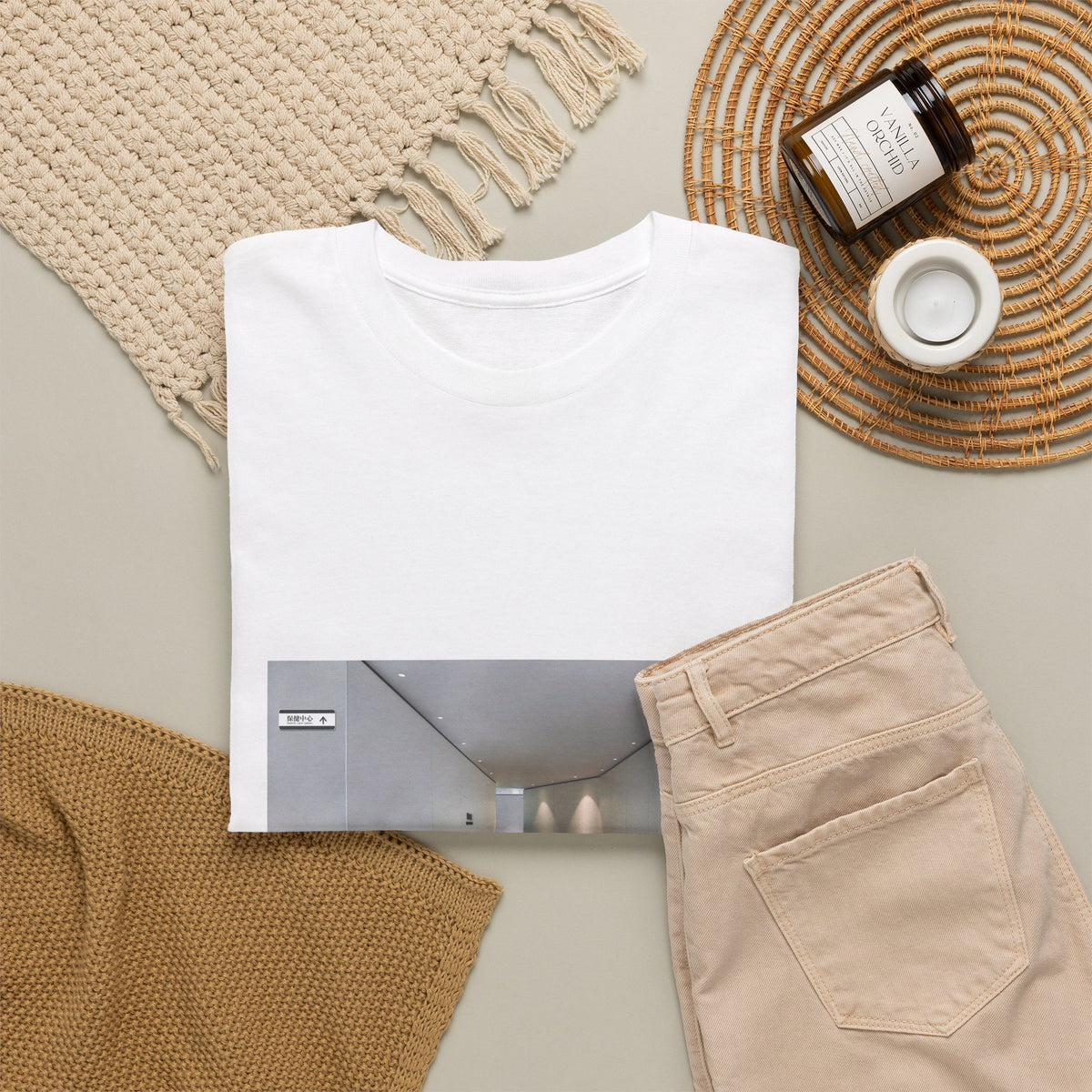 Retro Leaf Graphic Tee