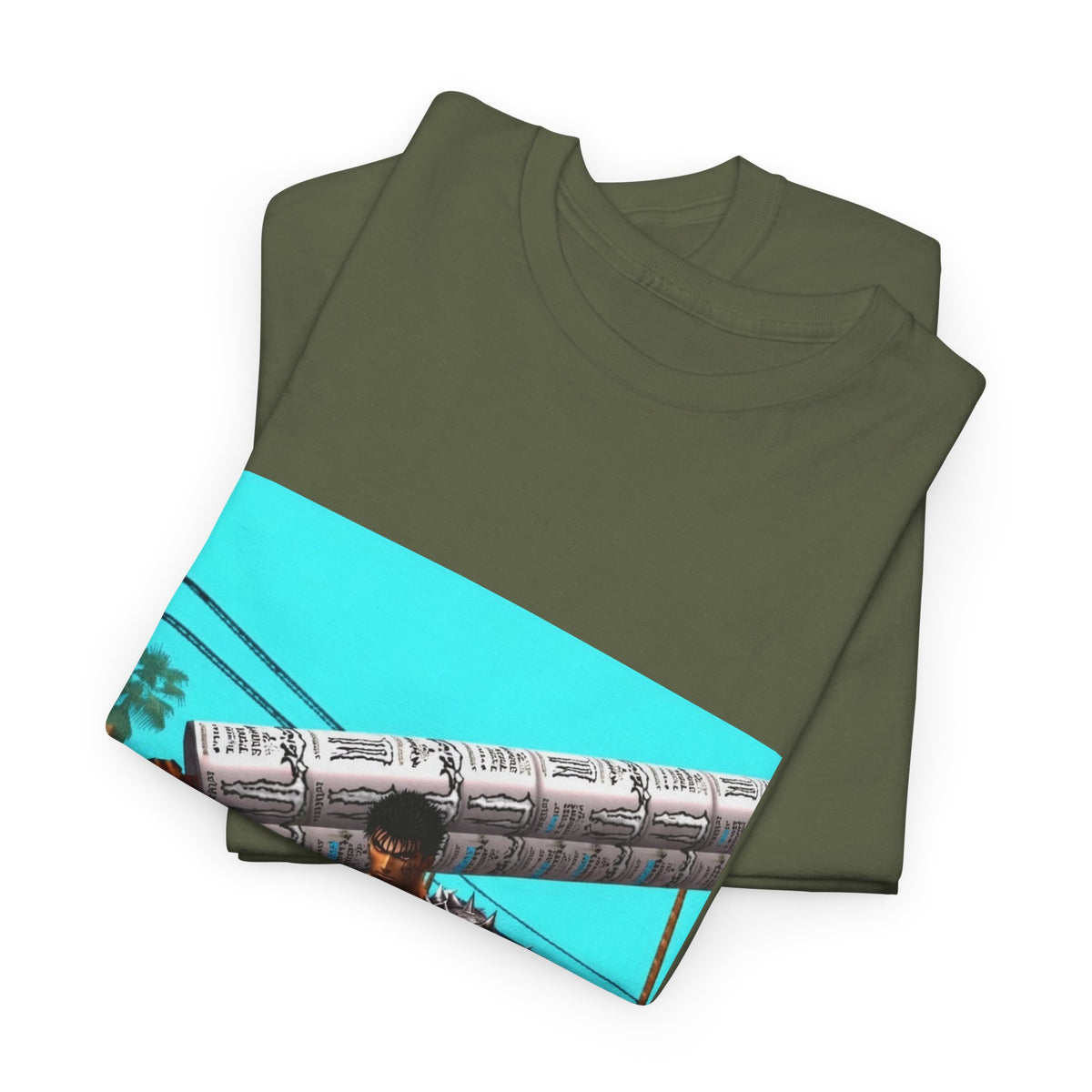 Guts Wielding Monster Energy Drink Dragonslayer Tee