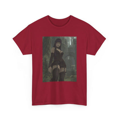Gothic Byakugan Maiden In Ancient Ruins Tee