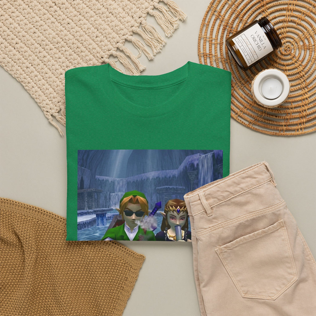 Hyrule Heroes Chilling In Ice Cavern