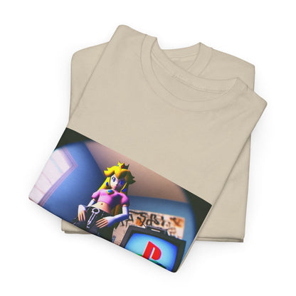 Princess Peach Y2K Drip Tee