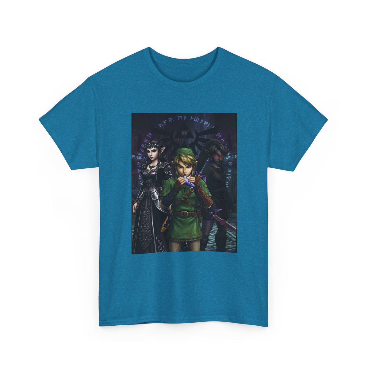 Ocarina Playing Link, Dark Link, And Shadow Zelda