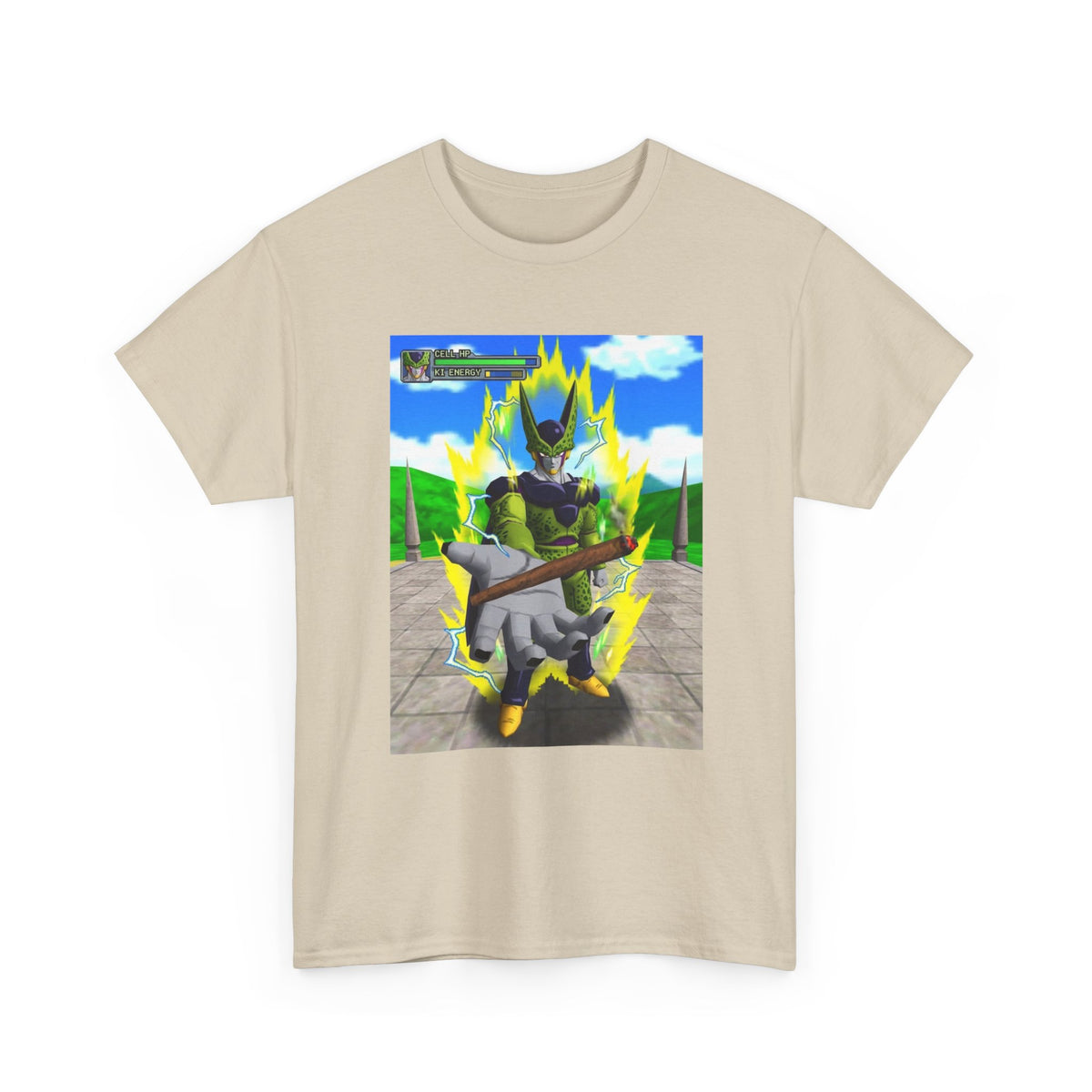 Perfect Cell Powering Up With A Blunt