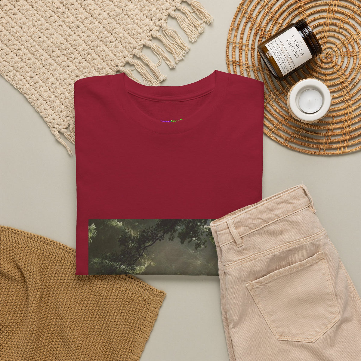Urban Leaf Whisper Graphic Tee
