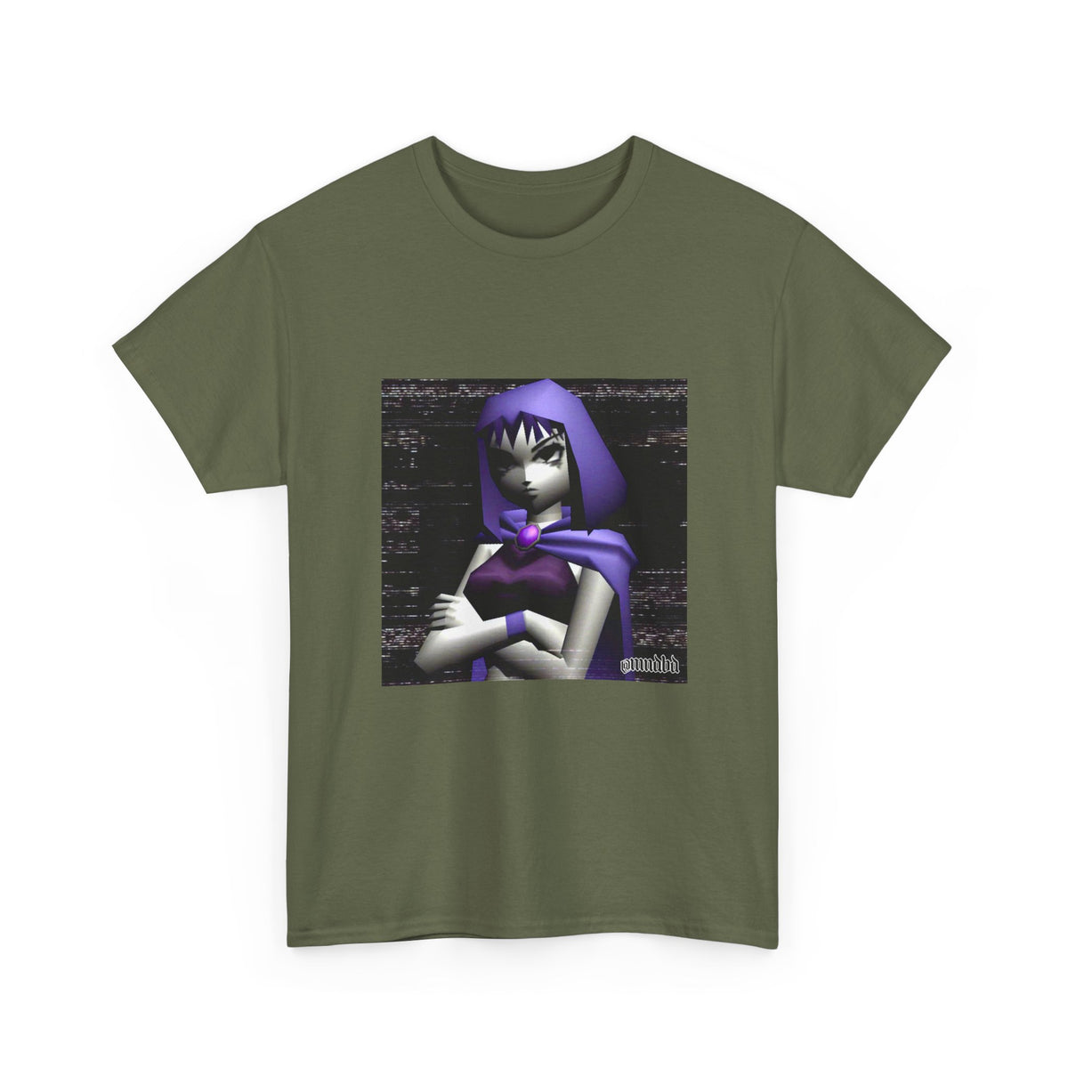 Low-Poly Raven Glaring Tee