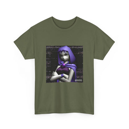 Low-Poly Raven Glaring Tee