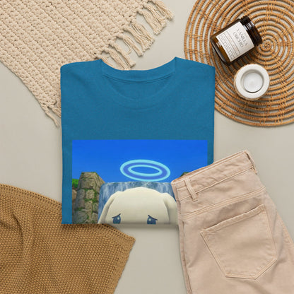 Angel Cinnamoroll Floating By Waterfall Tee