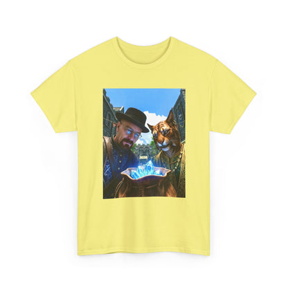 Walter White And Khajiit With Blue Crystals