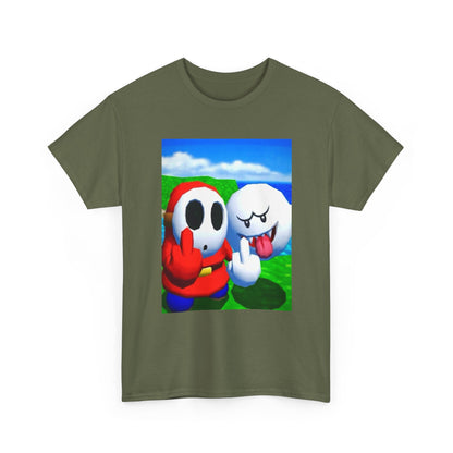 Shy Guy And Boo Flipping The Bird