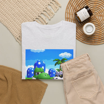 Yoshi And Dry Bones Flipping Off Tee