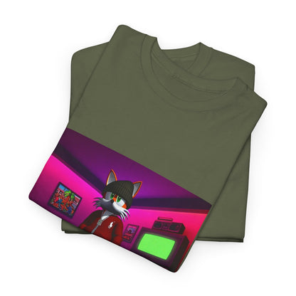 Swagged-Out Fox In Retro Chill Pad