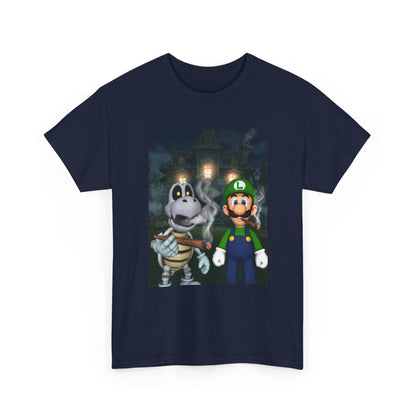 Luigi And Dry Bones Spooky Smoke Session Tee