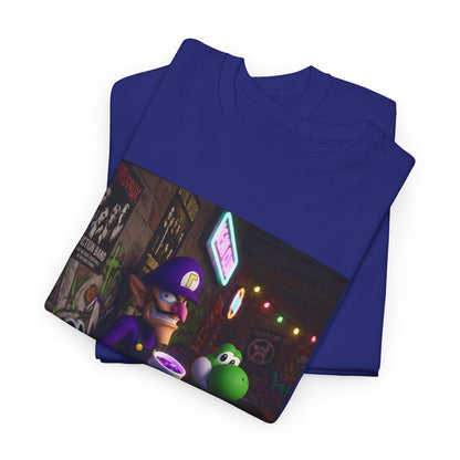 Waluigi, Yoshi, And Dry Bones Leanin' Chill Tee