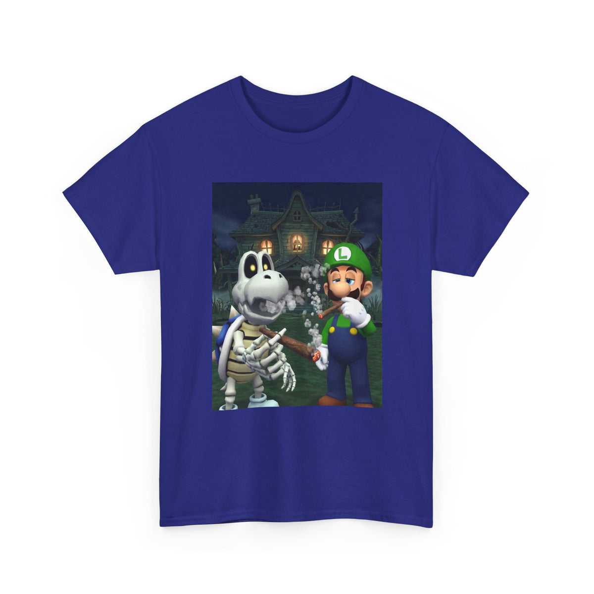 Luigi And Dry Bones Smoking Blunts