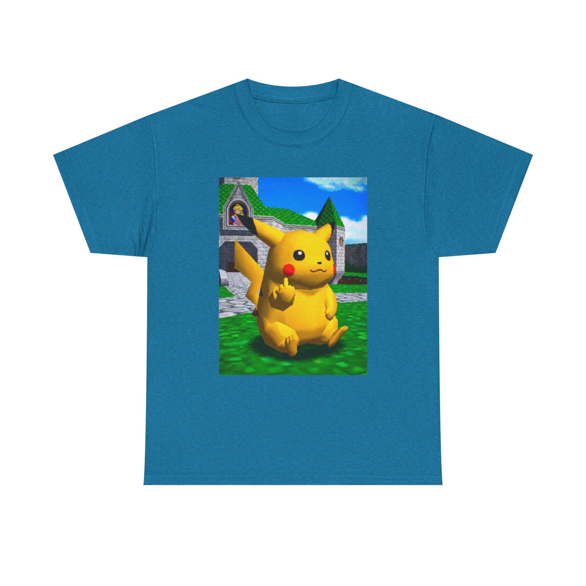 Pikachu Giving The Middle Finger Tee