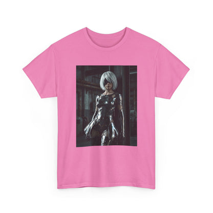 Chrome 2B Leaning In Industrial Scene