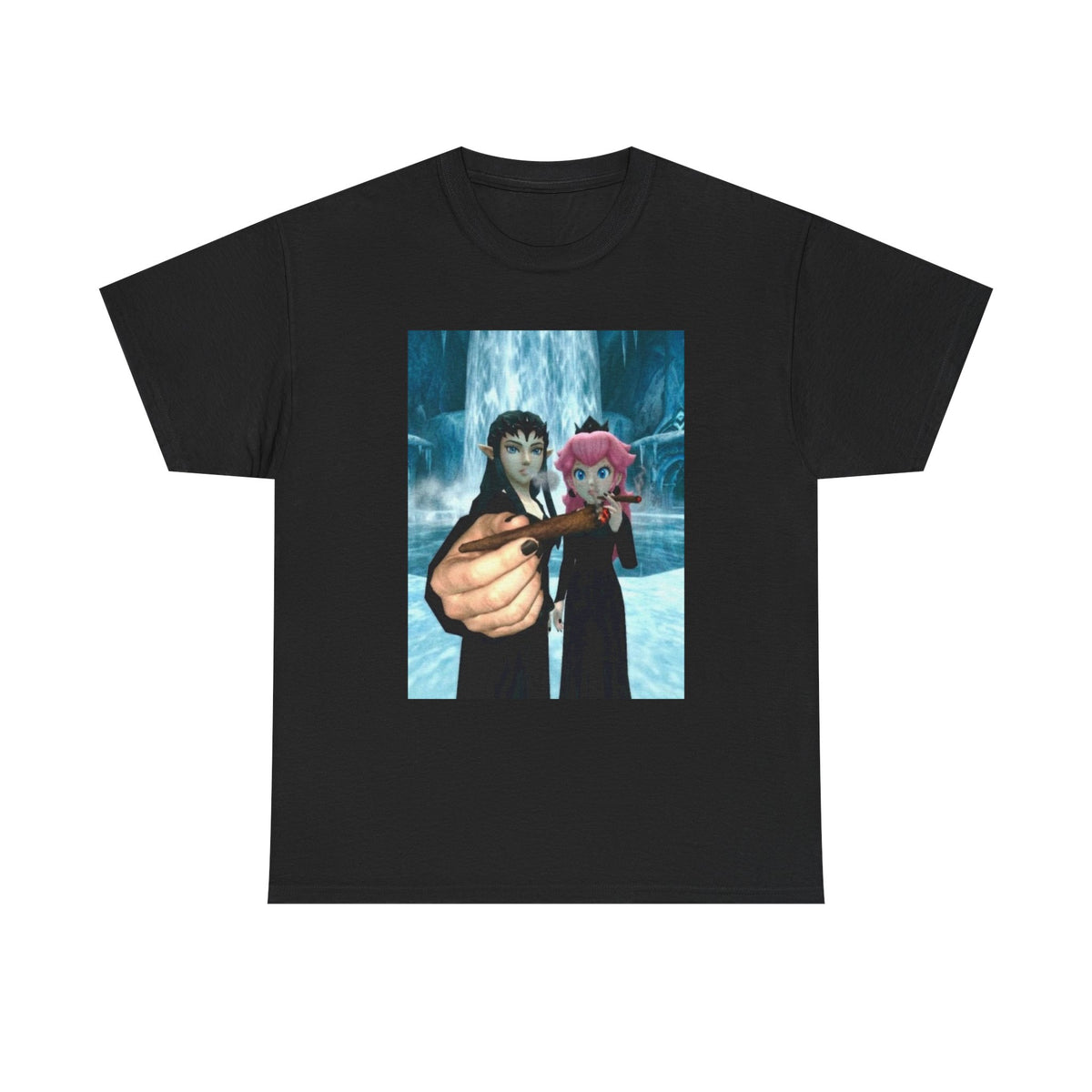 Gothic Elf and Princess Blunts on Ice Tee