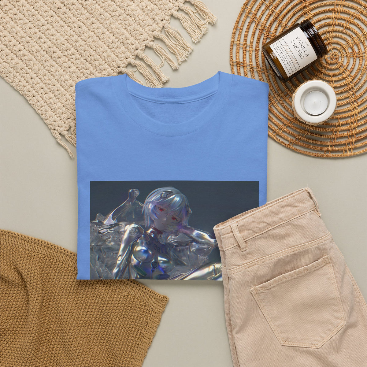 Liquid Chrome Flowing Tee