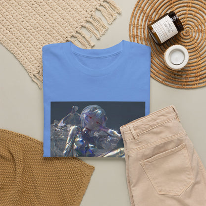 Liquid Chrome Flowing Tee